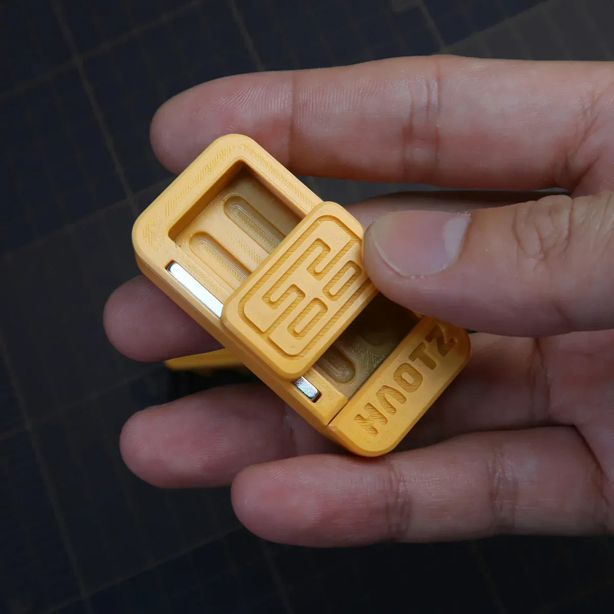 RelixRot Pop-Mouse Slider decompression mechanical push card EDC toy pushbutton ding ding decompression toy black technologytrendy decompression toy