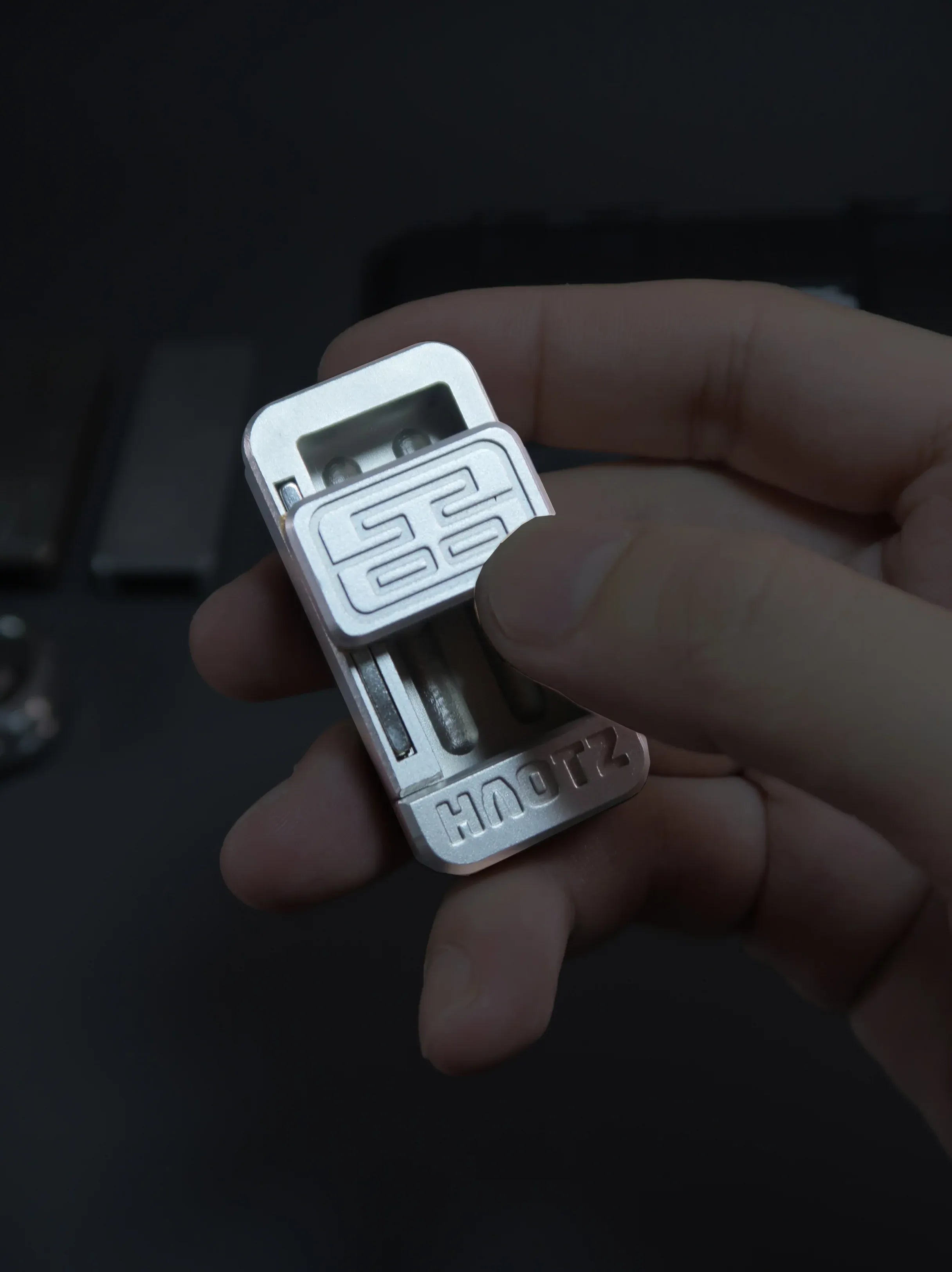 RelixRot Metal SoundStorm Mouse – EDC Fidget with Attitude