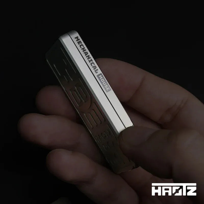 RelixRot Metal Mechanical Mouse – Precision Engineering for an Unmatched Stress-Relief Experience